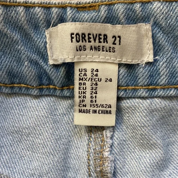 Forever 21 Jean shorts - Picture 3 of 4